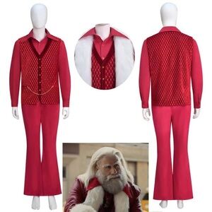 John Travolta Commercial Santa Costume